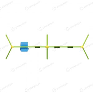 Hamaca Cuadruple Integradora con Butaca y 3 Hamacas Tablas