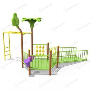 Jungla Rampa con pasamanos